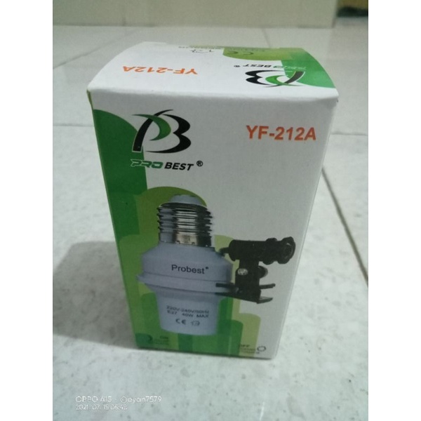 Fitting Sensor Cahaya
