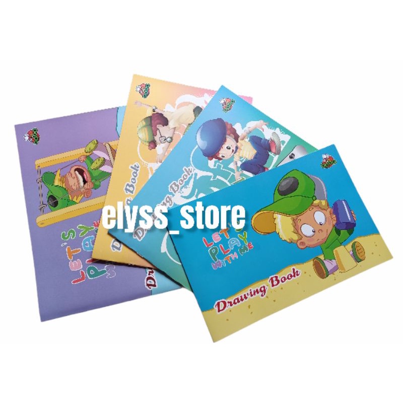 BUKU GAMBAR DODO A4 isi 8 lembar-1