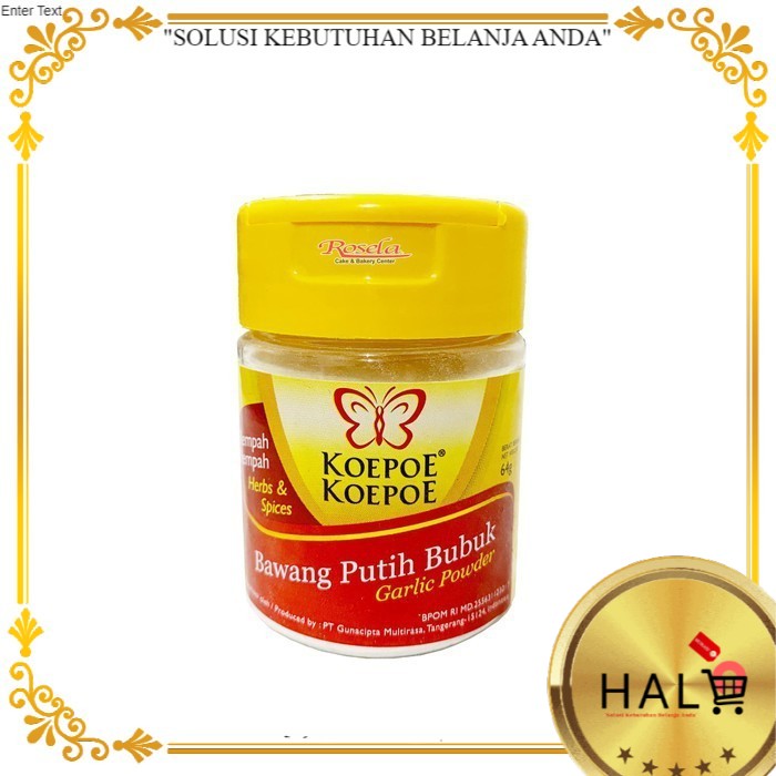 

KOEPOE2 GARLIC POWDER (K) 64 GR