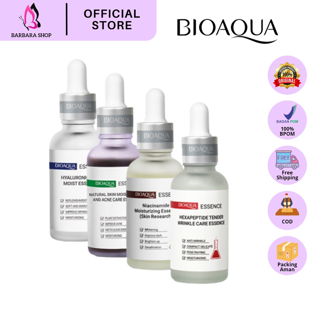 BIOAQUA Serum Moisturizing Essence 30ml Niacinamide/Hyaluronic Acid/Acne Care