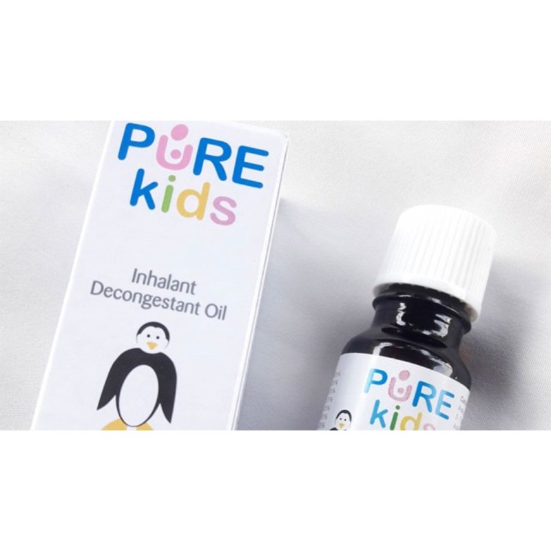 Pure Kids Inhalant Decongestant Oil 10ml untuk Hidung Tersumbat
