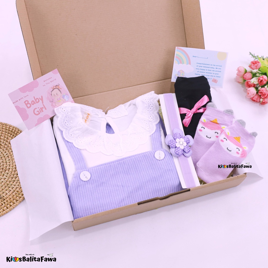 [CUTE] Hampers Baby Girl 0-30 Month / Kado Lahiran Bayi Perempuan Hadiah New Born Gift Dress