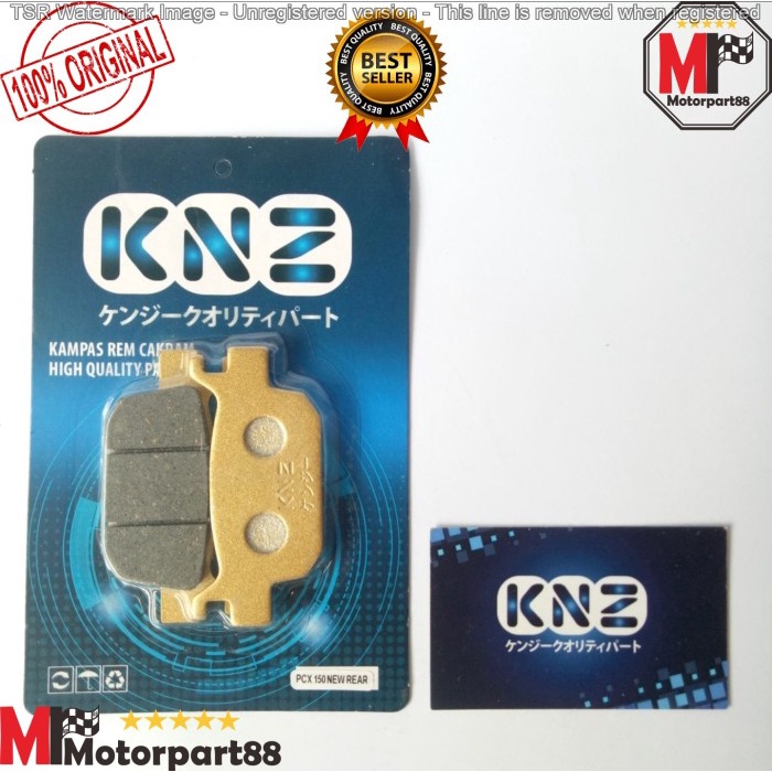 DISCPAD KAMPAS REM BELAKANG PCX 150 NEW KNZ