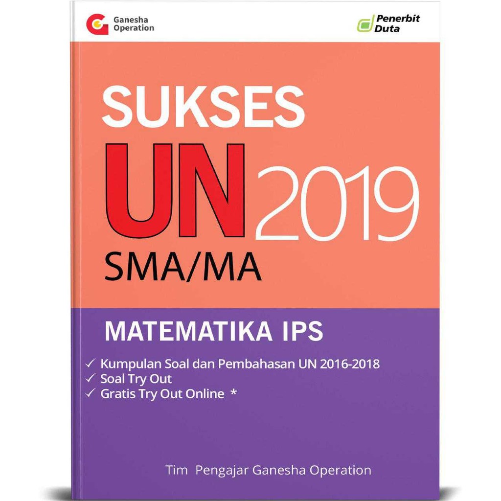 Buku Kumpulan Soal Un Matematika Ips Sma 2019 Shopee Indonesia