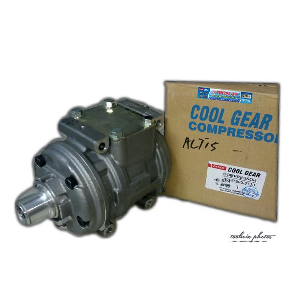 KOMPRESOR AC MOBIL TOYOTA ALTIS LAMA MERK DENSO