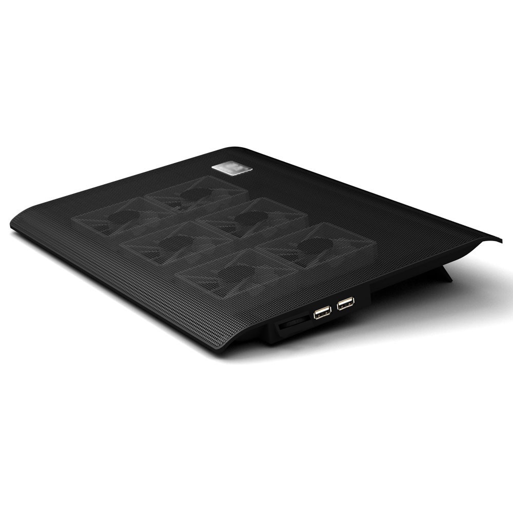 Pendingin Laptop Cooling Pad 6 Fan Laptop Simple Minimalis - L112B