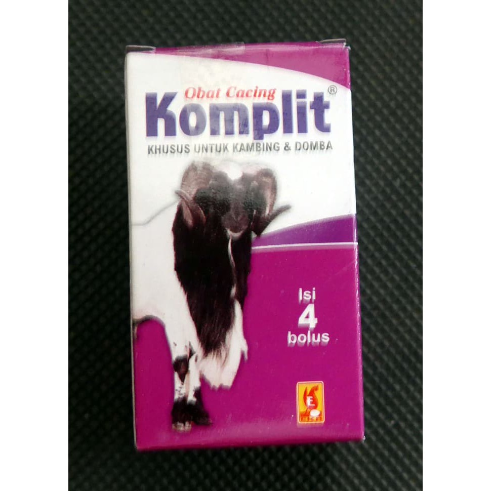 Obat Cacing Ternak Eka Farma Obat Cacing Komplit 4pcs