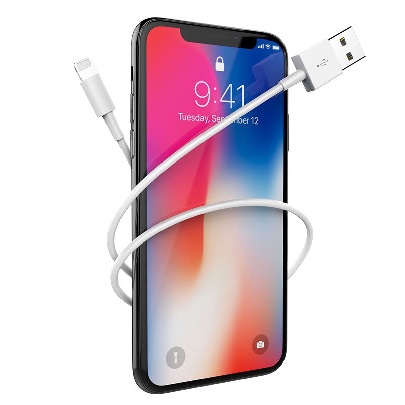 Kabel USB Untuk iPhone Charger Kabel Cas XS MAX X XR 8 7 6 6S Plus Untuk iPhone Kabel Petir Kabel Charger