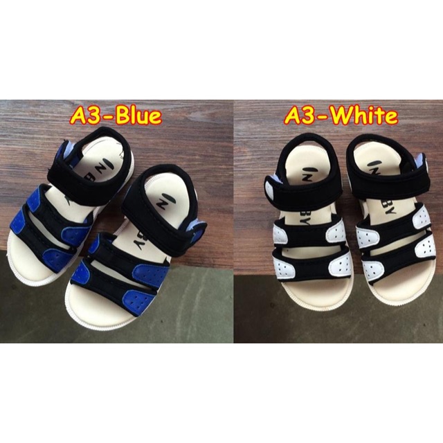 WALKER A3-BLUE &amp; A-3 WHITE / SEPATU SANDAL ANAK