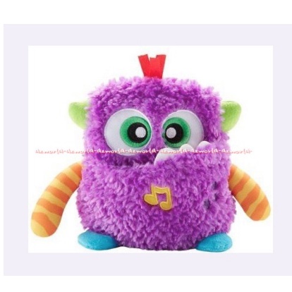 Fisher Price Giggle &amp; Growls Monster Mainan Boneka Bergerak Fisherprice Giggle Ungu Purple