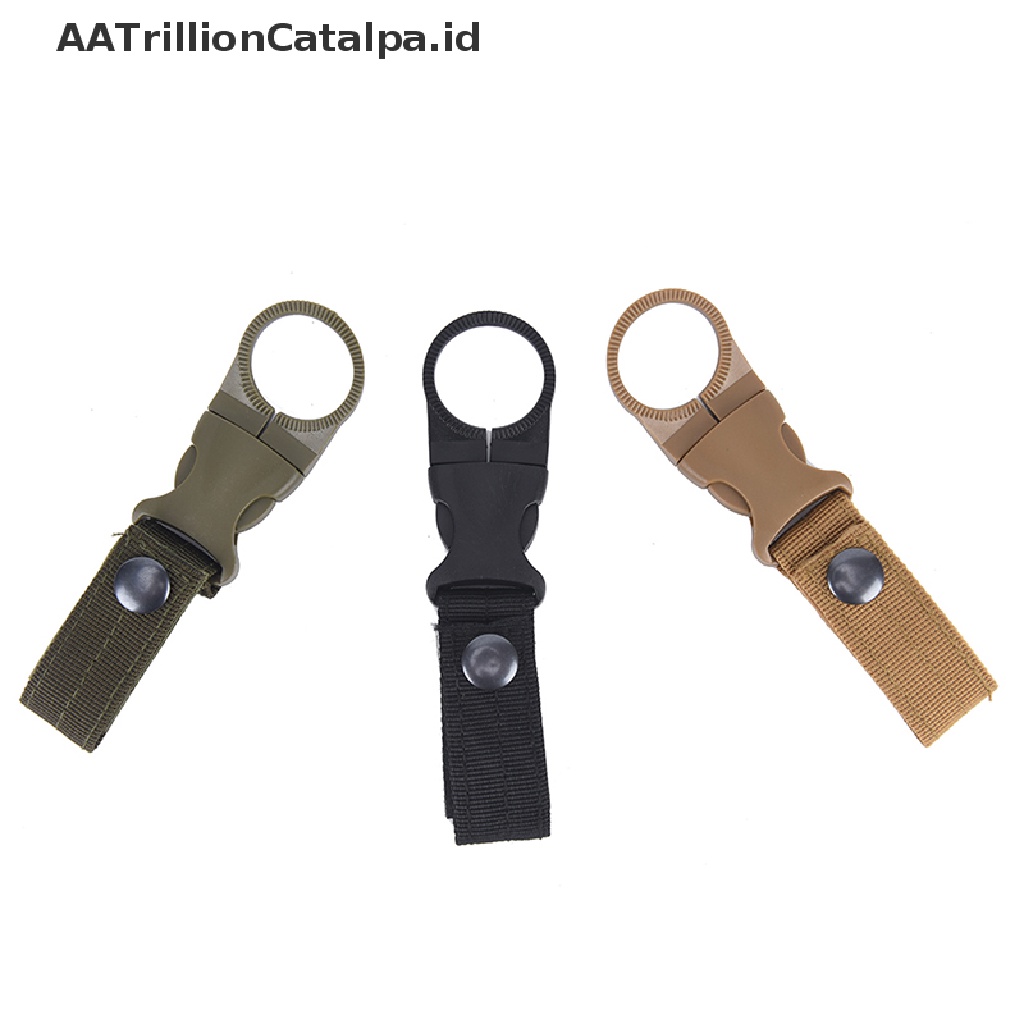 Aatrillioncatalpa Klip Holder Botol Minum Bahan Nilon Untuk Tas Backpack