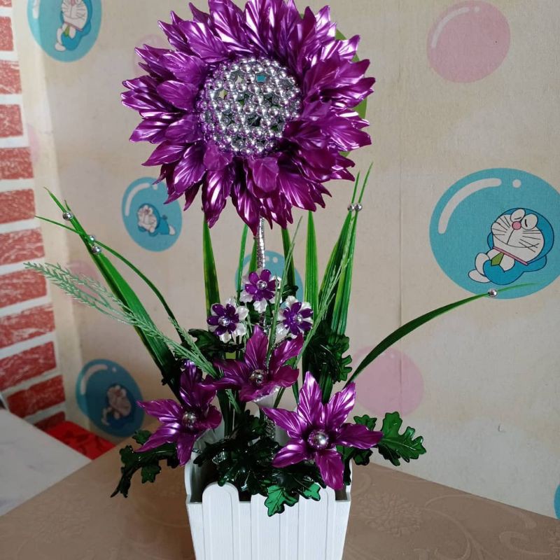 BUNGA AKRILIK MATAHARI PREMIUM