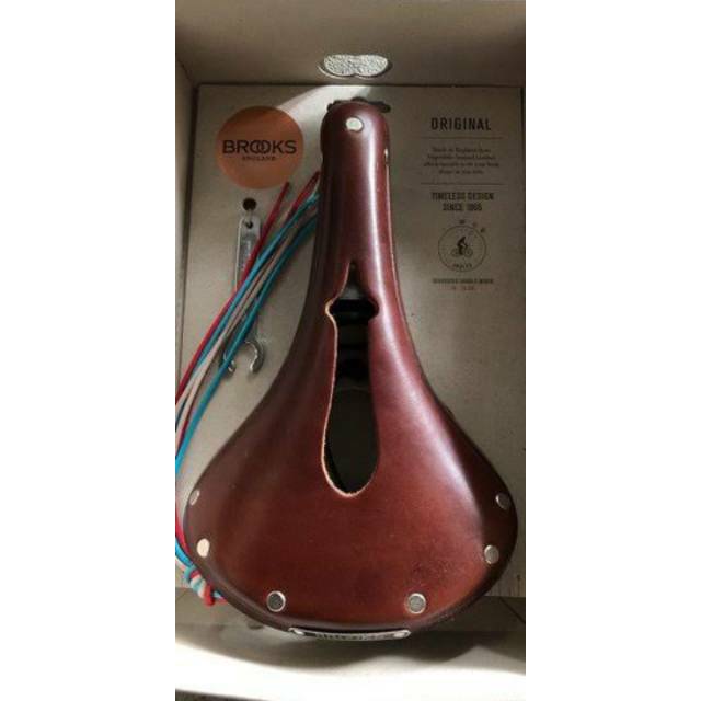 saddle brooks b17 imperial brown original brooks