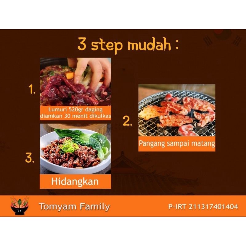 Bumbu Korean BBQ  Best Seller