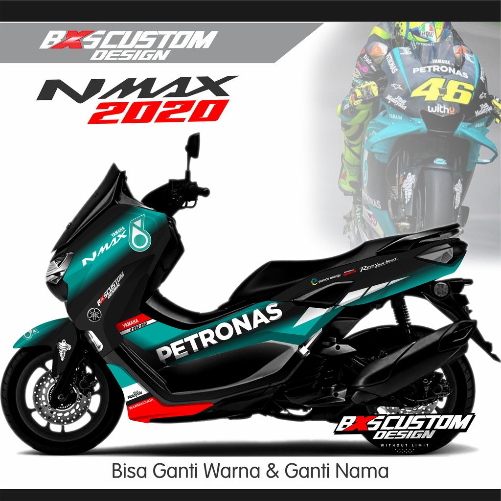 DECAL FULL NMAX LIVERY PETRONAS