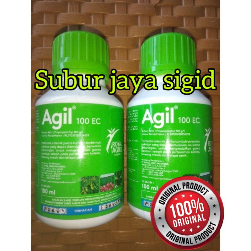 Herbisida selektif  kacang ijo, cabe, kedelai dan semangka, kacang tanah  100 Ec (100 ml)