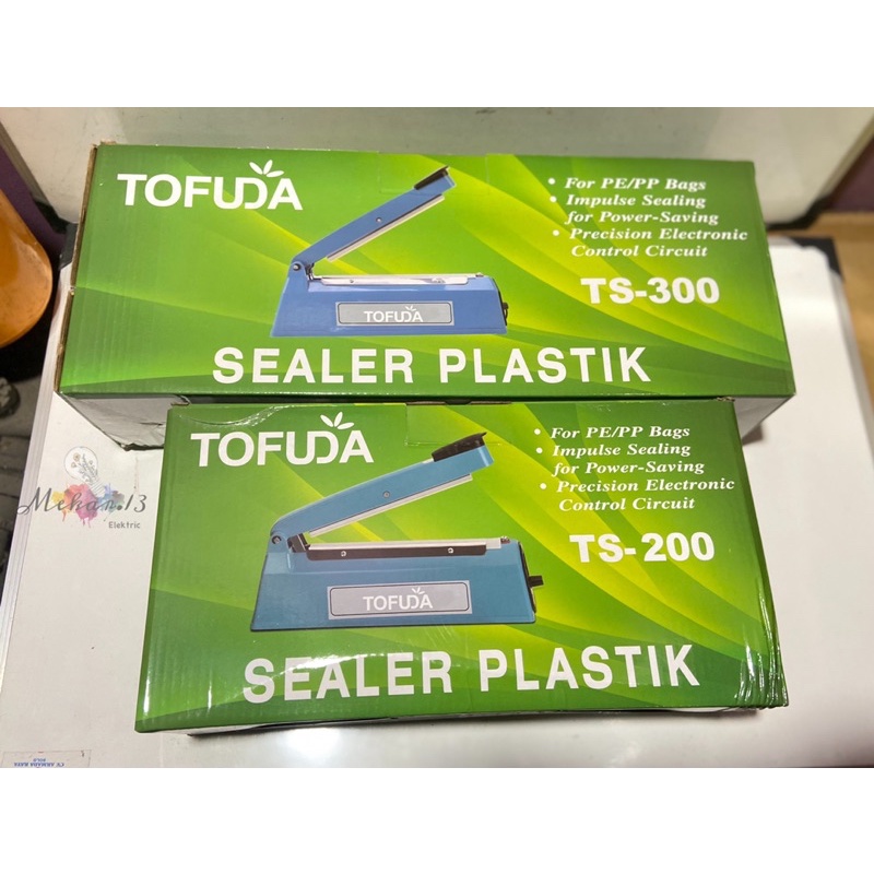 Mesin Press Plastik / Impulse Sealer Makanan Tofuda 200mm dan 300mm (20 cm dan 30cm)