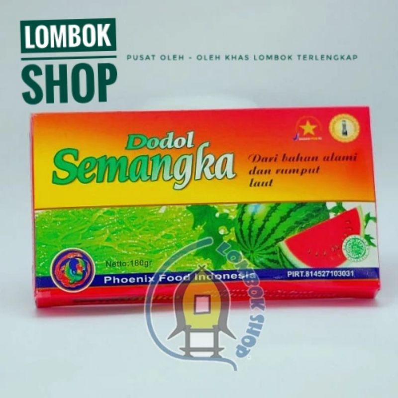 

Dodol Semangka Phoenix Khas Lombok 160 Gram