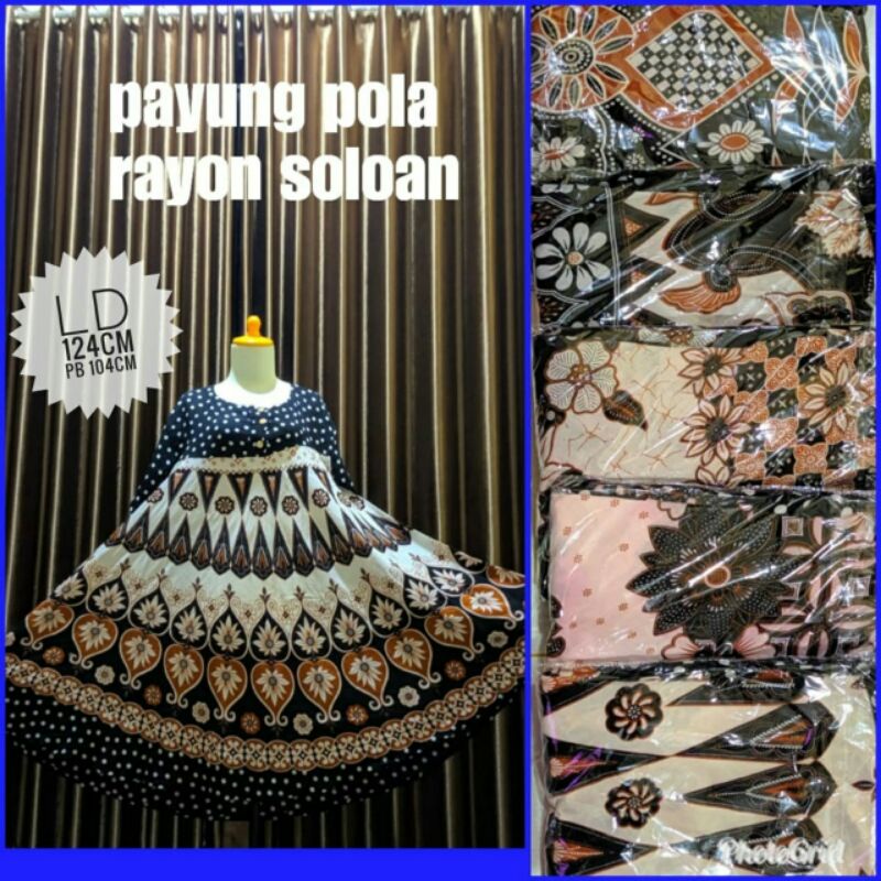 DASTER PAYUNG POLA JUMBO || COD / BAYAR DI TEMPAT ||