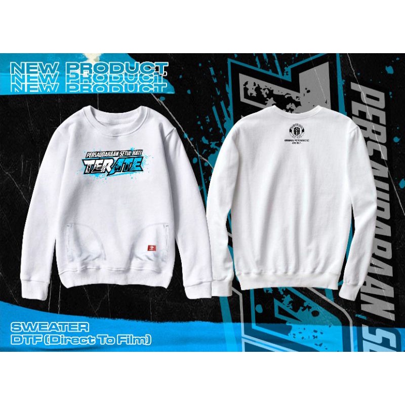CREWNECK SWEATER PERSAUDARAAN SETIA HATI TERATE MURAH