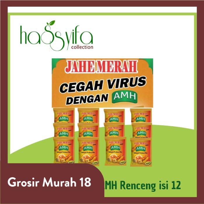 

Jahe Merah Super Amanah RENCENGAN ( 12 SACHET )