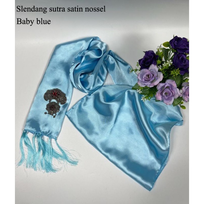 Selendang Bali satin sutra nossel-18