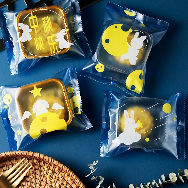 

Big Seller DY PACK PLASTIK SEALER MOONCAKE KUE BULAN RABBIT BLUE 50/GR R PMC-40