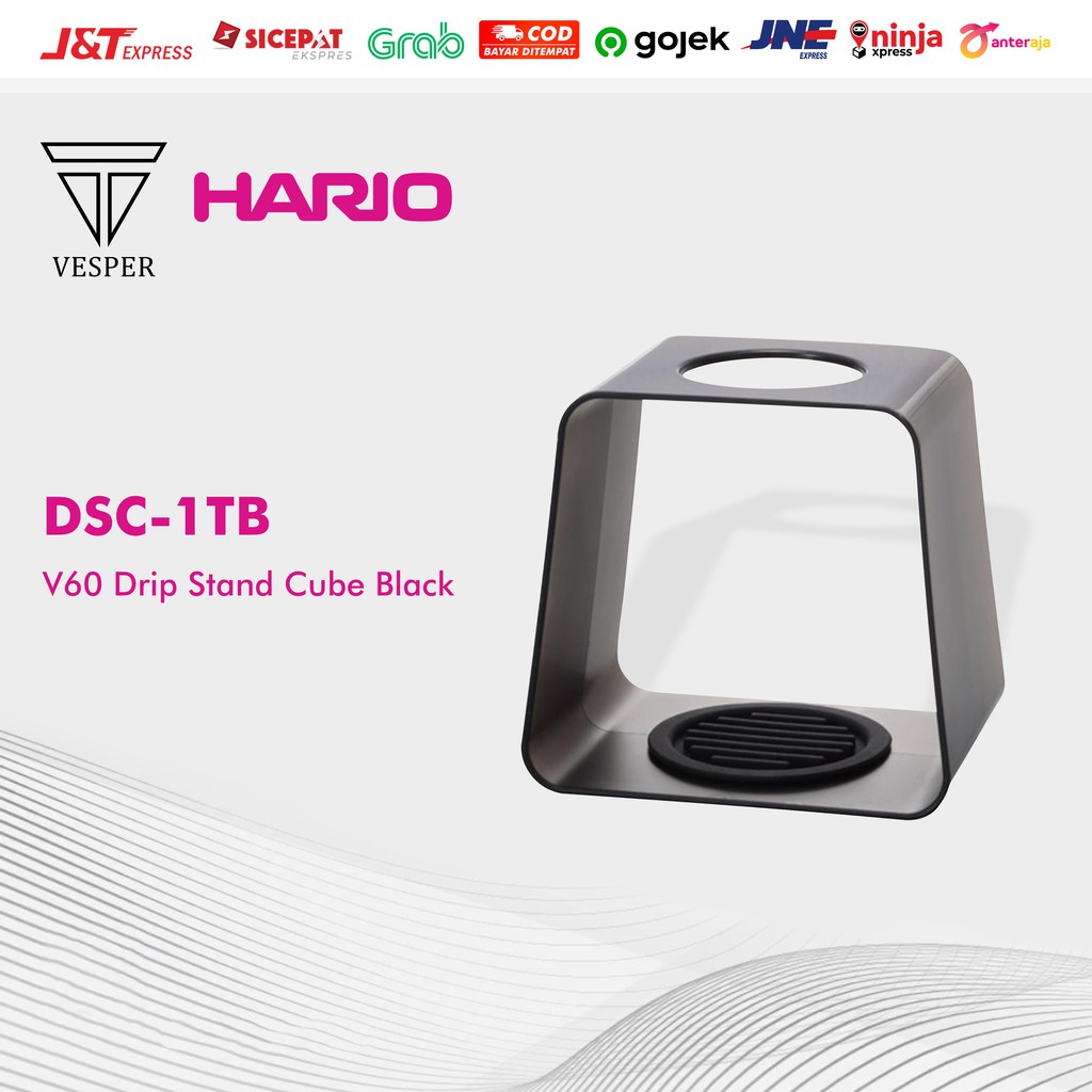 Hario Drip Stand Cube Black DSC-1TB