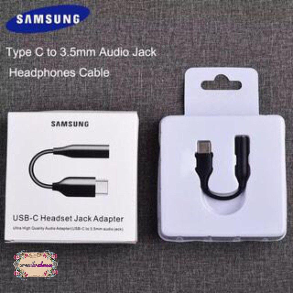 BM046 SAMSUNG tipe c To 3.5mm adapter converter audio Jack 3.5mm adapter Headset tipe c adapter ori SB1304