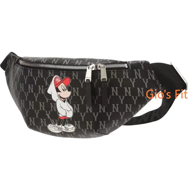 MLB Mickey NY Sling Bag Pinggang Fashion Street Keren 