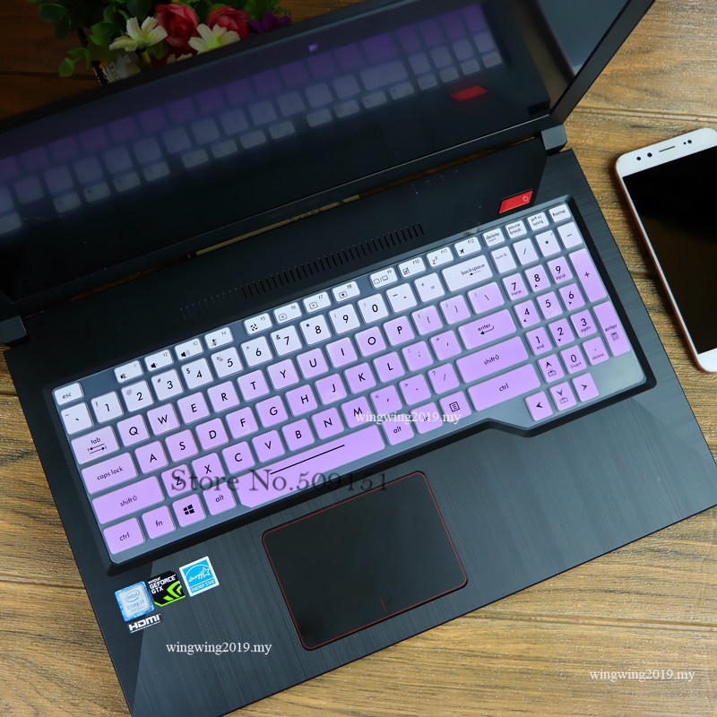 Casing Untuk Asus TUF FX705GM FX705GD FX705 fx705ge FX705G FX705 GD GM Gaming 17&amp;quot; Cover Pelindung keyboard laptop Bahan Silikon Ukuran 17.3 inch i7 / GTX1050ti 15.6 inch
