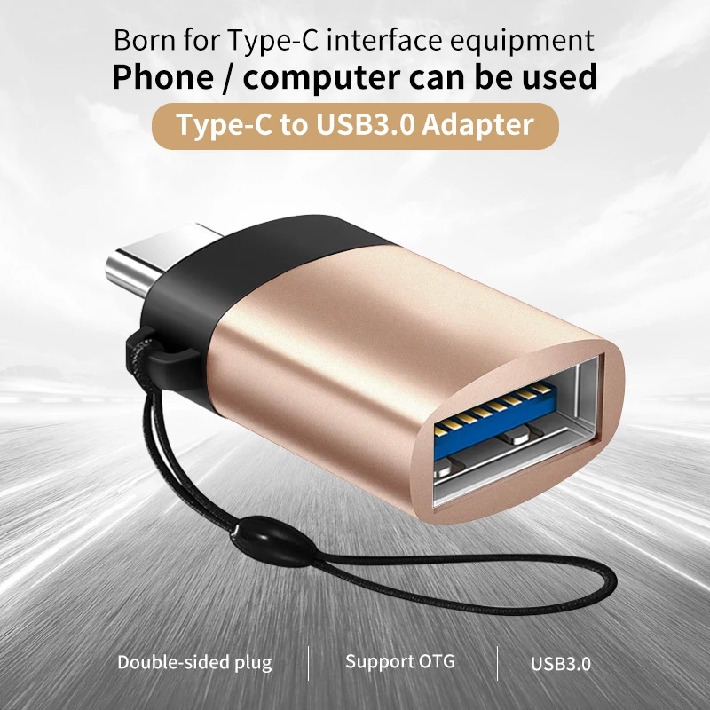 Adapter Tipe C Ke Usb 3.0 Otg Fast Charging Untuk Huawei / Android