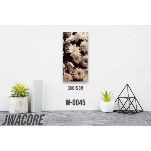 WALLDECOR HIASAN DINDING MOTIF BUNGA