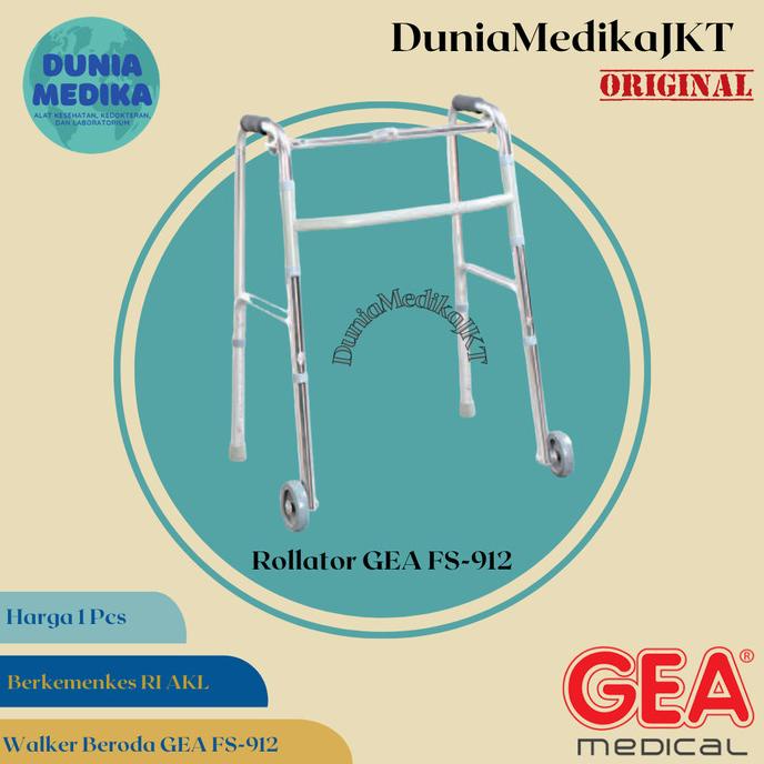 Walker GEA FS 912 L / Alat Penunjang Gerak Dengan Roda FS 912 L