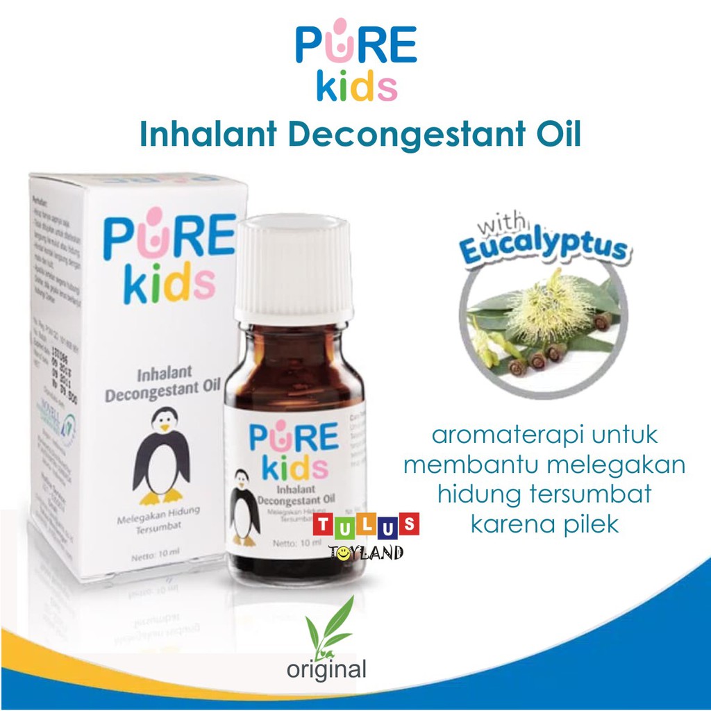 Purekids Inhalant Decongestant Oil Pure Kids PureBB Obat Hidung Tersumbat Anak Bayi Aromaterapi Baby