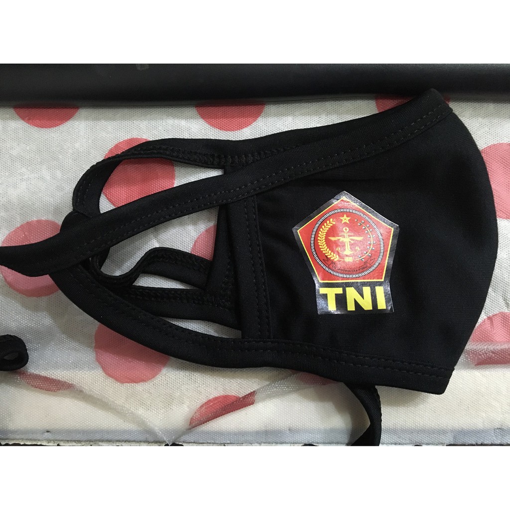 Masker Kain 2 ply Masker Kain TNI POLR-I Masker Kain