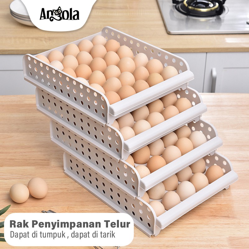 Angola Egg Box C36 Rak  Tempat Penyimpanan Telur  Rak  Telur  