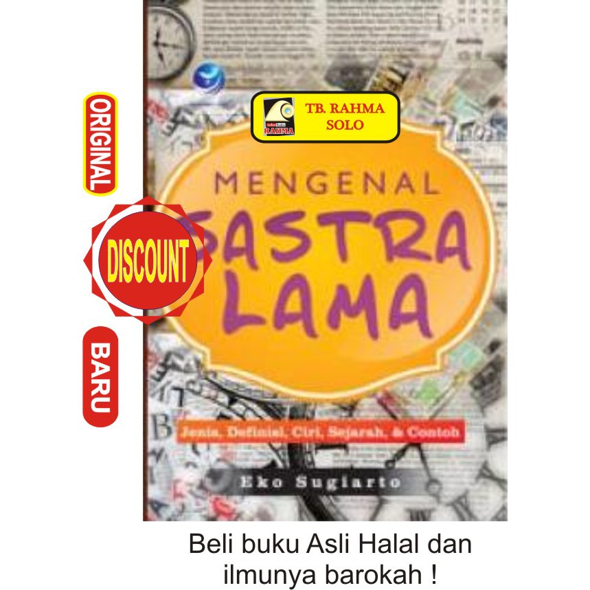 Mengenal Sastra Lama Jenis Definisi Ciri Sejarah Dan Contoh Eko Sugiarto Andi Buku Original Shopee Indonesia