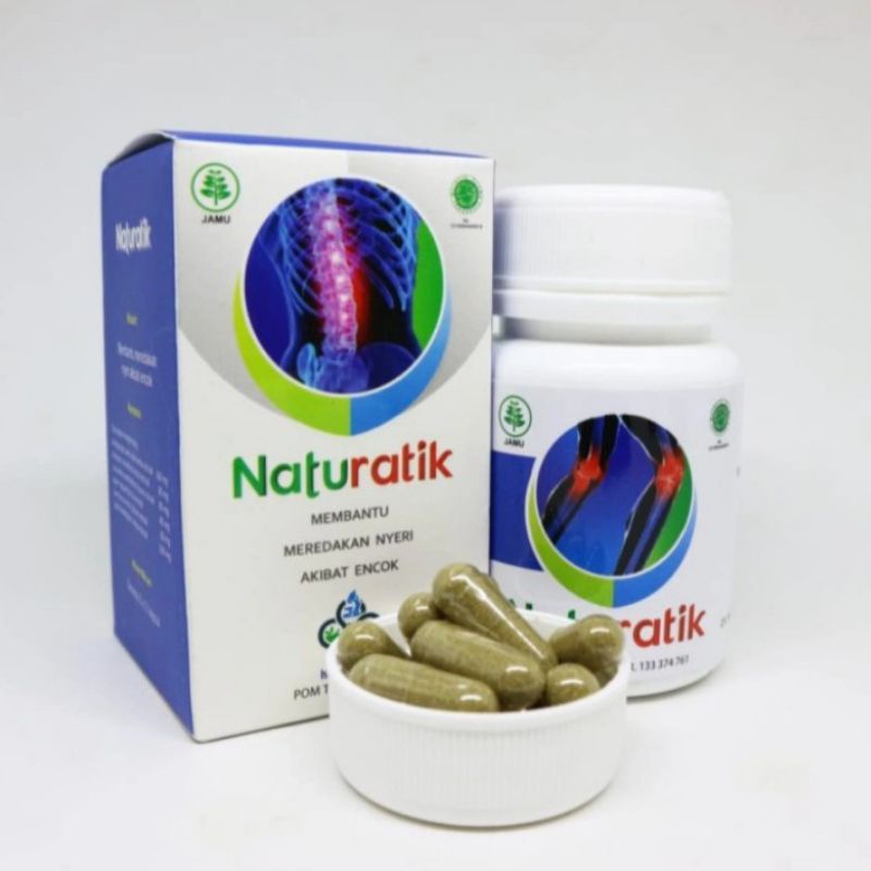 Obat rematik asam urat nyeri sendi NATURATIK Asli 100% original
