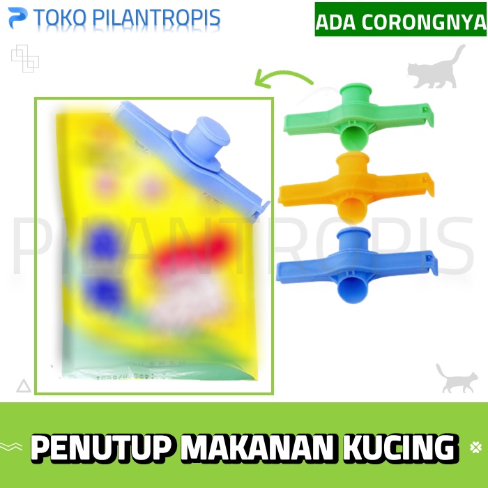 PENJEPIT PENUTUP MAKANAN BASAH KUCING TAHAN LAMA MURAH