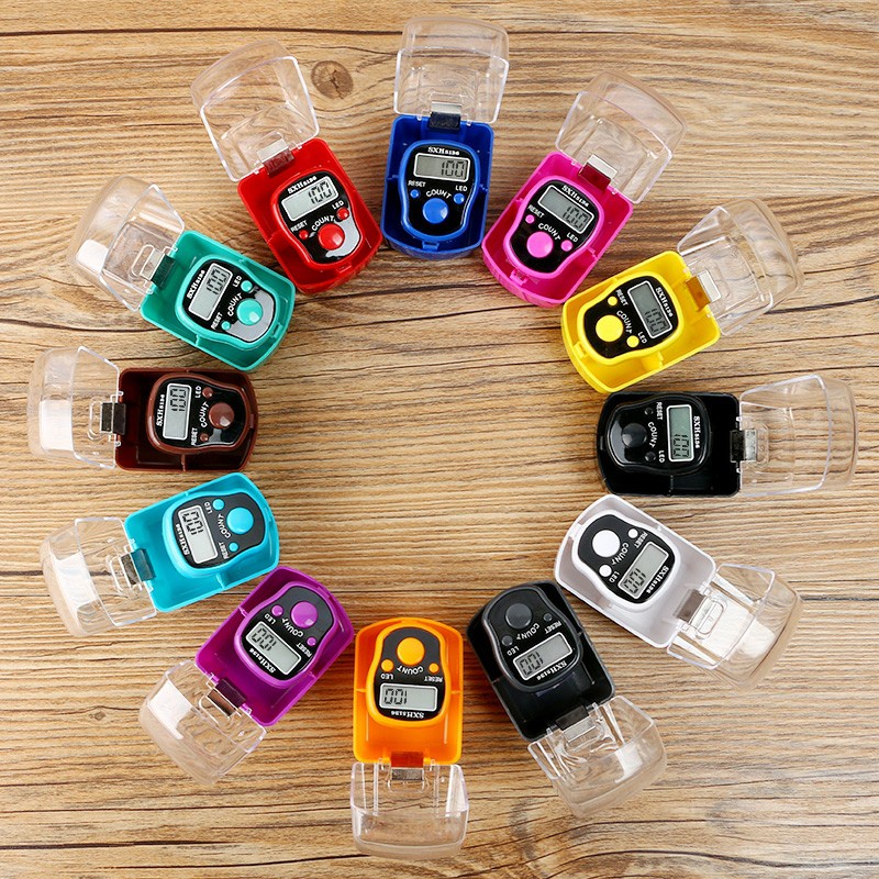 ☛TK☚ R487 Tasbih Digital LED / Tally Counter LED Lampu Free Kotak Dzikir Digital Counter Box Mika Miniatur Arab Sholat / Digital Counter LED