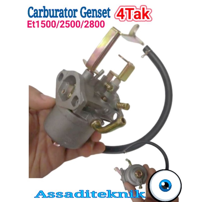 Karburator Genset 4 tak ET 1500/2500/2800