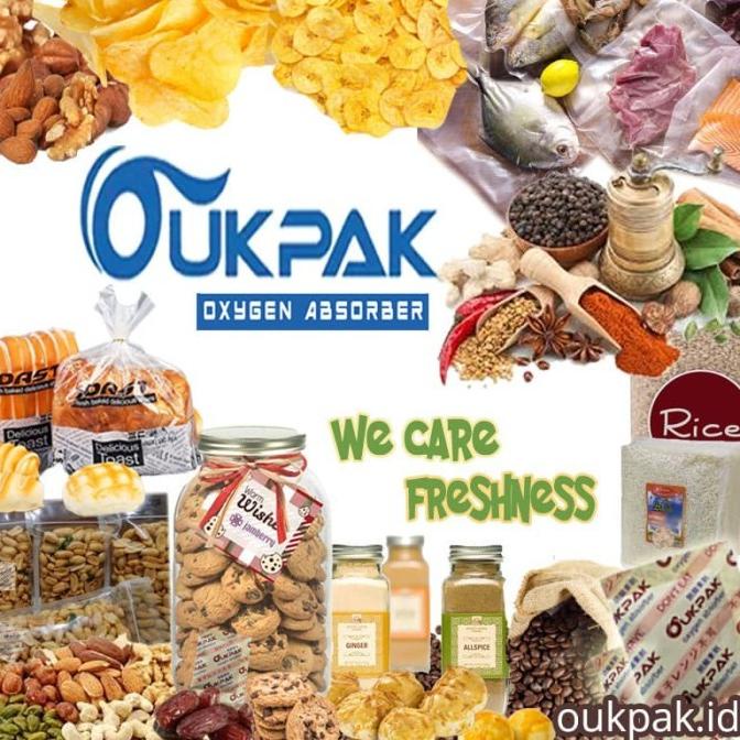 

Oxygen Absorber OUKPAK 30cc Pengawet makanan Oksigen Halal