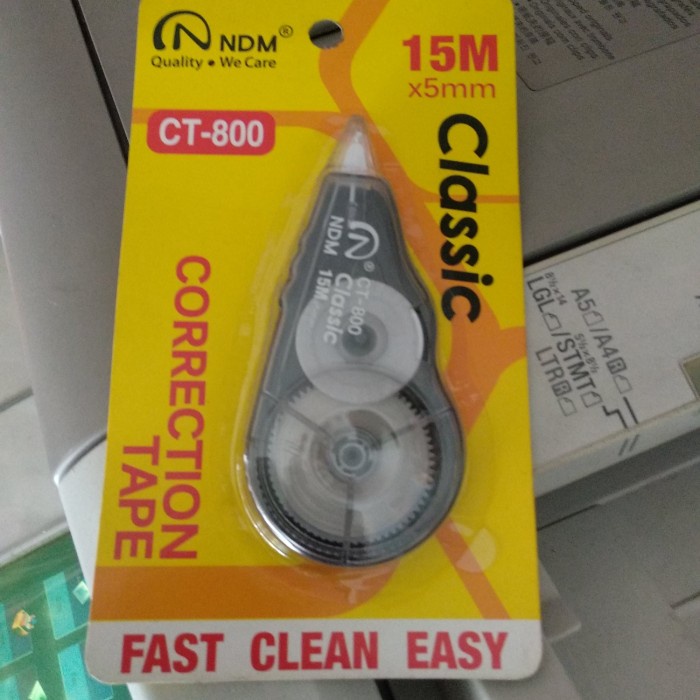 

Diskon Correction Tape Ct-800 15M X 5Mm 1 Pcs Gilaa!!!