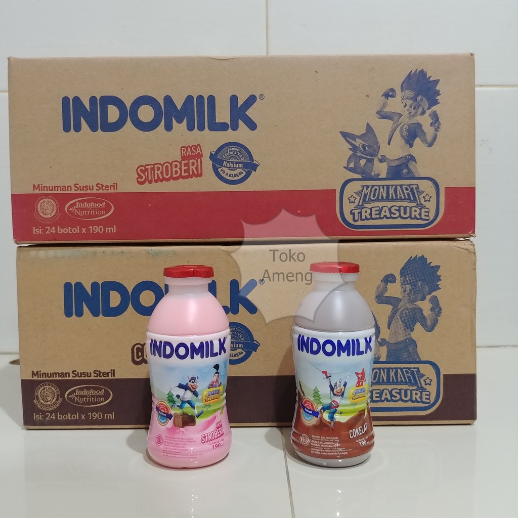 

RB Indomilk Botol 190ml -1 Dus (24pcs)