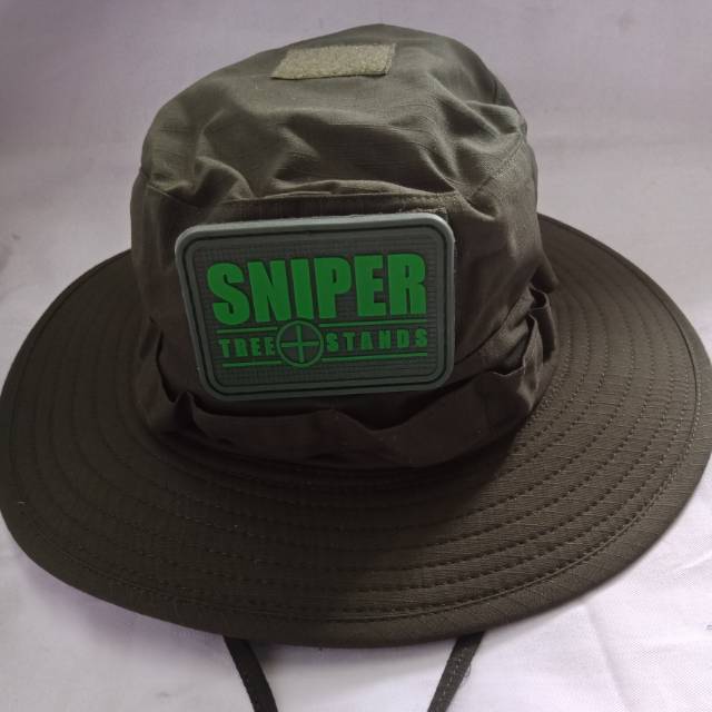 Topi Rimba Outdoor Tactical Hijau Army/Tni