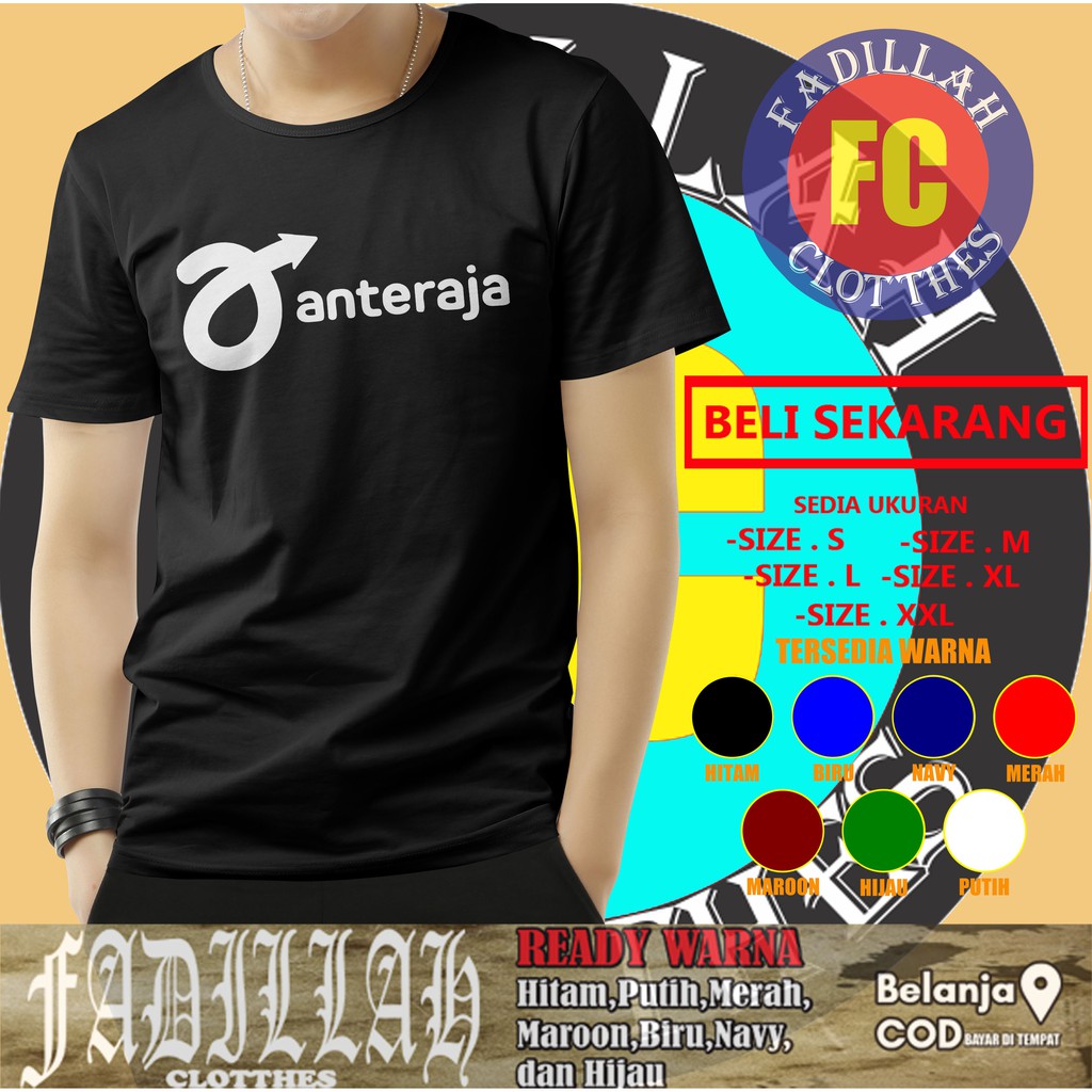 Kaos ANTERAJA Baju Ekspedisi