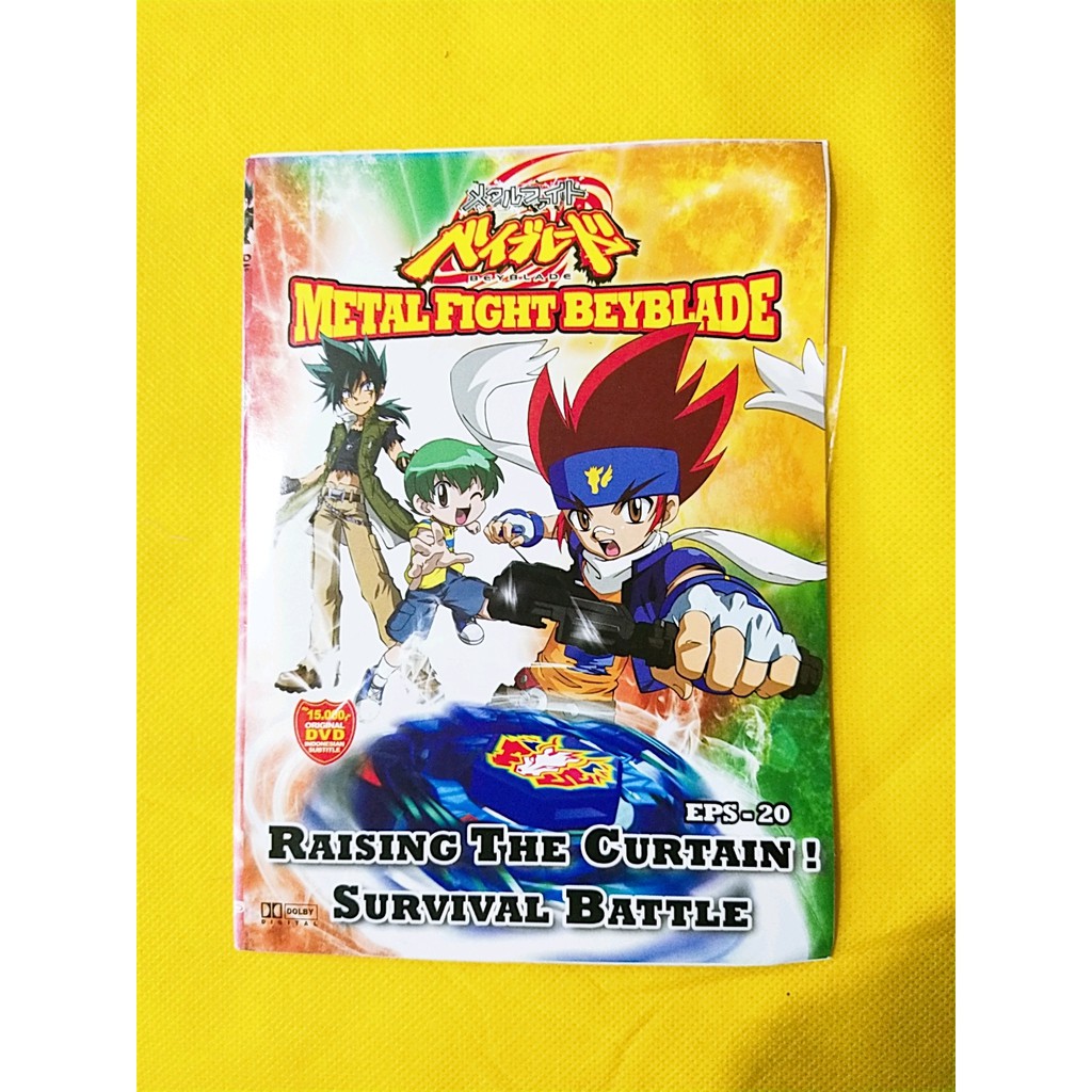 DVD FILM ANIMASI ANIME METAL FIGHT BEYBLADE