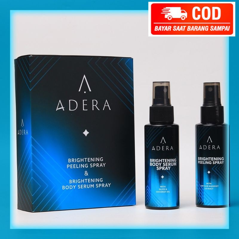 Adera Peeling & Body Serum Spray Lotion Glowing Brightening Original