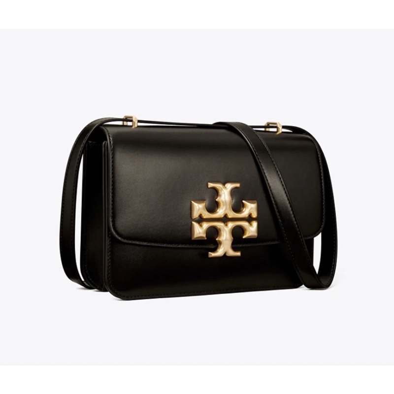 tory burch tb eleanor medium black